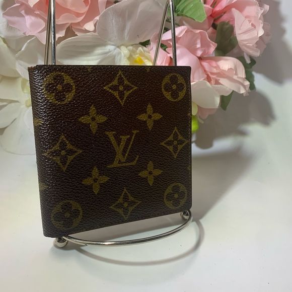 Authentic Louis Vuitton Monogram Canvas Mens Bifold Wallet - Picture 1 of 10